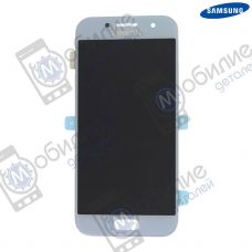 Дисплей Samsung A3 2017 SM-A320 арт. GH97-19732C екран оригінал Super AMOLED Blue