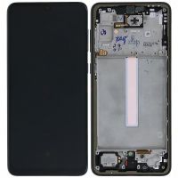 Дисплей Samsung A33 SM-A336* арт. GH82-28143A экран оригинал Super AMOLED Black