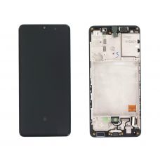 Дисплей Samsung A41 SM-A415 арт. GH82-22860A екран оригінал Super AMOLED Black