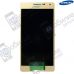 Дисплей Samsung A5 2015 SM-A500 арт. GH97-16679F екран оригінал Super AMOLED Gold