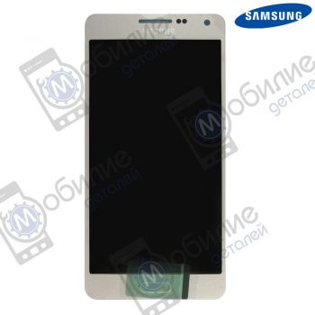 Дисплей Samsung A5 2015 SM-A500 арт. GH97-16679C екран оригінал Super AMOLED Silver
