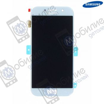 Дисплей Samsung A5 2017 SM-A520* арт. GH97-19733C экран оригинал Super AMOLED Blue