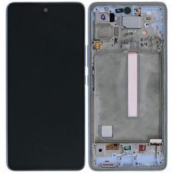 Дисплей Samsung A53 SM-A536* арт. GH82-28024C экран оригинал Super AMOLED Blue