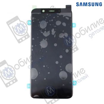 Дисплей Samsung A6 2018 SM-A600 арт. GH97-21897A екран оригінал Super AMOLED Black