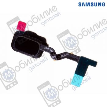 Кнопка Home Samsung A6 2018/A6+ Plus 2018 Black, GH96-11664A, сум.: A600, A605