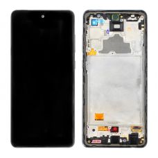 Дисплей Samsung A72 SM-A725 арт. GH82-25460A екран оригінал Super AMOLED Black