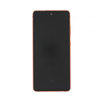 Дисплей Samsung S20 FE SM-G780* арт. GH82-24219F экран оригинал Super AMOLED Orange