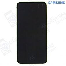 Дисплей Samsung S10e SM-G970* арт. GH82-18852G екран оригінал Dynamic AMOLED Yellow