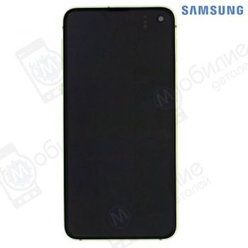 Дисплей Samsung S10e SM-G970* арт. GH82-18852G екран оригінал Dynamic AMOLED Yellow