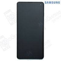 Дисплей Samsung S10 SM-G973 арт. GH82-18850E екран оригінал Super AMOLED Green