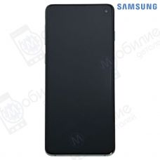 Дисплей Samsung S10 SM-G973 арт. GH82-18850B екран оригінал Super AMOLED White