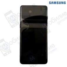 Дисплей Samsung S10 SM-G973* арт. GH82-18850A экран оригинал Super AMOLED Black