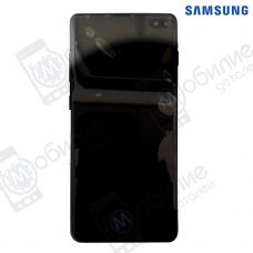 Дисплей Samsung S10+ SM-G975* арт. GH82-18849A екран оригінал Super AMOLED Black