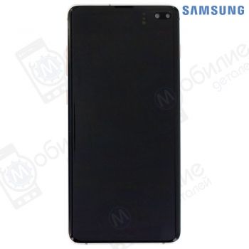 Дисплей Samsung S10+ Plus SM-G975* арт. GH82-18849J экран оригинал Super AMOLED White