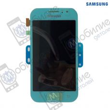 Дисплей Samsung J1 Ace 2015 SM-J110 арт. GH97-17843C екран оригінал Super AMOLED Blue