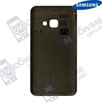 Крышка задняя Samsung J1 2016 Black, GH98-39015C, совм.: J120