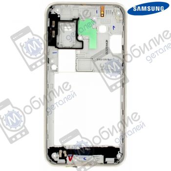 Основа корпуса (рамка) Samsung J3 Duos 2016 Gold, GH98-38987B, совм.: J320