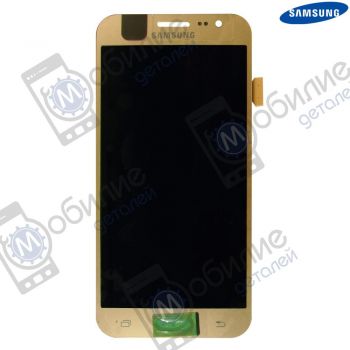 Дисплей Samsung J5 2015 SM-J500 арт. GH97-17667C екран оригінал Super AMOLED Gold