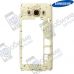 Основа корпусу (рамка) Samsung J5 2016 Gold, GH98-39490A, совм.: J510