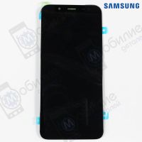 Дисплей Samsung J6 2018 SM-J600 арт. GH97-21931A екран оригінал Super AMOLED Black