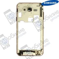 Основа корпусу (рамка) Samsung J7 2015 Black, GH98-37900C, совм.: J700