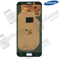 Дисплей Samsung J7 2017 SM-J730 арт. GH97-20736C екран оригінал Super AMOLED Gold
