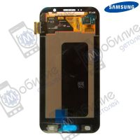 Дисплей Samsung S6 SM-G920 арт. GH97-17260A екран оригінал Super AMOLED Black