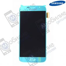 Дисплей Samsung S6 SM-G920 арт. GH97-17260D екран оригінал Super AMOLED Blue
