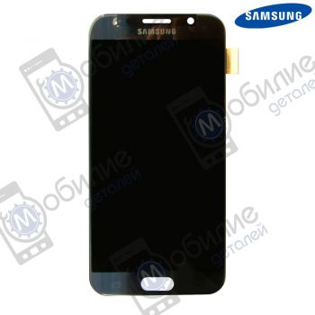 Дисплей Samsung S6 SM-G920 арт. GH97-17260A екран оригінал Super AMOLED Black