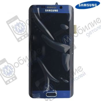 Дисплей Samsung S6 Edge SM-G925* арт. GH97-17162A экран оригинал Super AMOLED Black