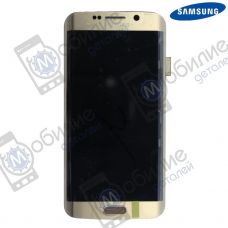 Дисплей Samsung S6 Edge SM-G925 арт. GH97-17162C екран оригінал Super AMOLED Gold