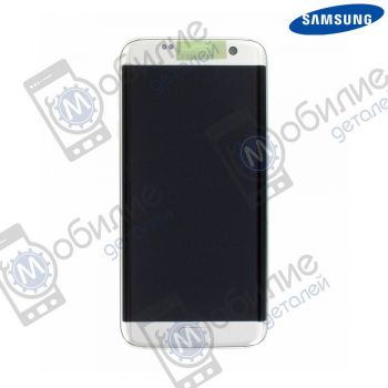 Дисплей Samsung S7 Edge SM-G935 арт. GH97-18533B екран оригінал Super AMOLED Silver