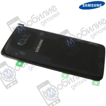 Крышка задняя Samsung S7 Edge Black, GH82-11510A, совм.: G935