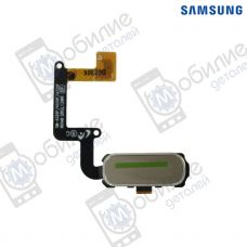 Кнопка Home Samsung A3 2017/A5 2017/A7 2017 Gold, GH96-10448B, совм.: A320, A520, A720