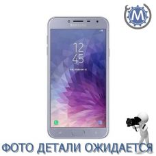 Крышка/панель задняя Samsung J4 2018 Silver, GH98-43016B, совм.: J400