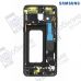 Рамка средняя часть корпуса Samsung A8 2018 Black, GH96-11295A, совм.: A530