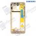 Рамка середня частина корпусу Samsung A8 2018 Gold, GH96-11295C, совм.: A530