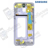 Рамка середня частина корпусу Samsung A8 2018 Gray, GH96-11295B, совм.: A530