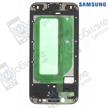 Рамка середня частина корпусу Samsung J7 2017 Black, GH98-41296A, сум.: J730