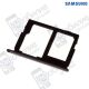 Слот sim dual лоток Samsung J3 2017 Black, GH61-12704A, совм.: J330