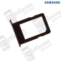 Слот sim0 лоток Samsung J3 2017 Black, GH61-12796A, совм.: J330