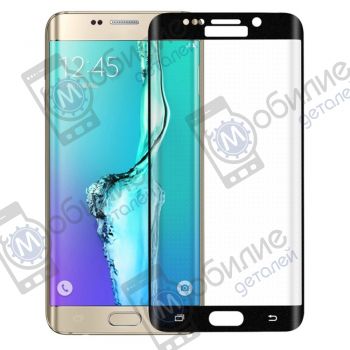 Защитное стекло Samsung S6 Edge (G925) 3D Black Full Screen