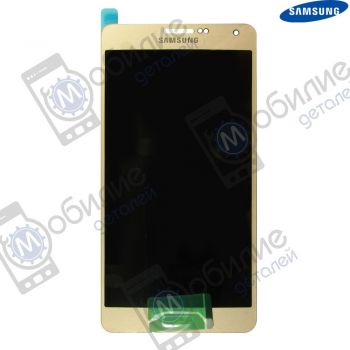Дисплей Samsung A7 2015 SM-A700 арт. GH97-16922F екран оригінал Super AMOLED Gold