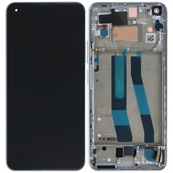 Дисплей (екран) для Xiaomi 11 Lite 5G NE білий