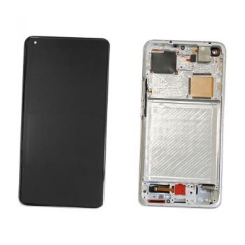 Дисплей (екран) для Xiaomi Mi 11 Ultra сріблястий