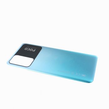 Кришка АКБ POCO M4 Pro 5G Blue (AN)
