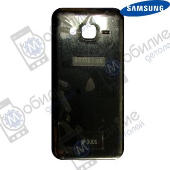 Крышка задняя Samsung J3 Duos 2016 Black, GH98-38690C, совм.: J320