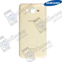Крышка задняя Samsung J7 2015 White, GH98-37384A, совм.: J700