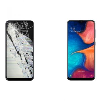 Заміна дисплея/скла екрана Samsung Galaxy A20 SM-A205