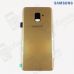 Кришка/панель задня Samsung A8+ Plus 2018 Gold, GH82-15629C, совм.: A730